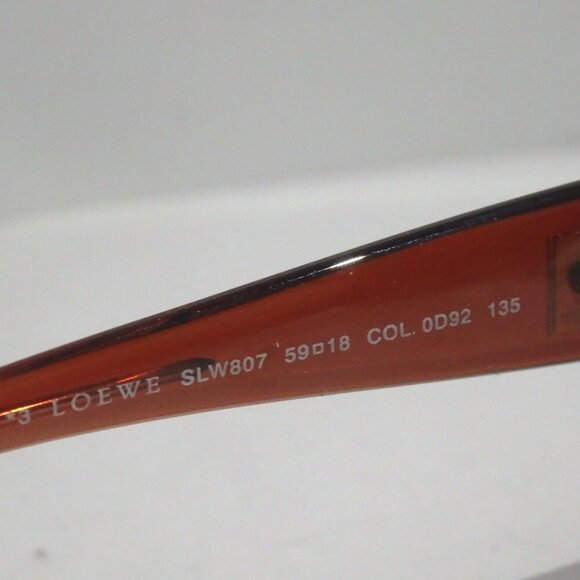 Authentic LOEWE sunglasses plastic [Used]